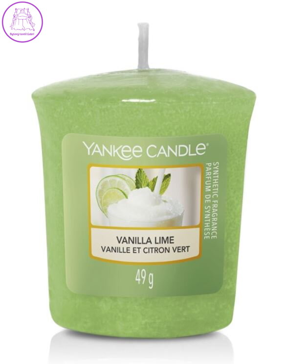 VONNÁ SVÍČKA YANKEE CANDLE - VANILLA LIME VOTIVNÍ