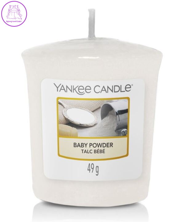 VONNÁ SVÍČKA YANKEE CANDLE - BABY POWDER VOTIVNÍ