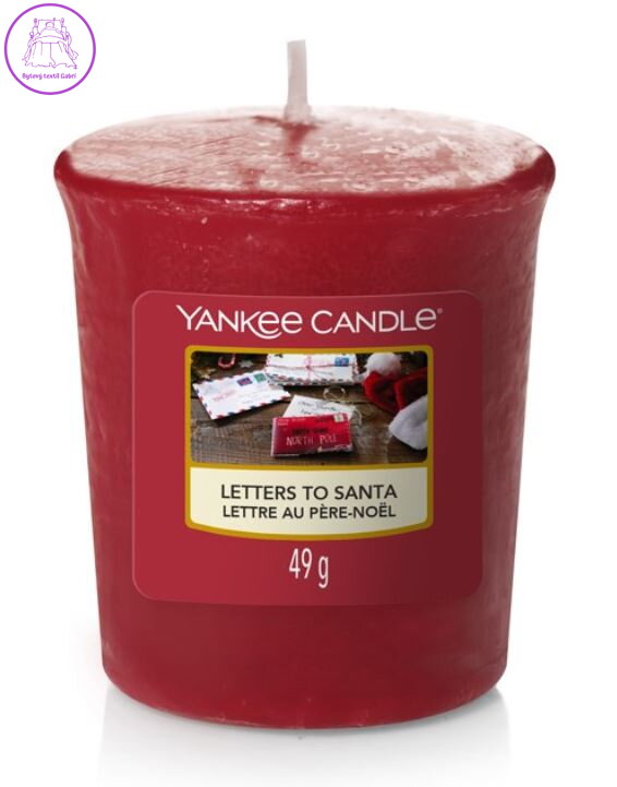 VONNÁ SVÍČKA YANKEE CANDLE - LETTERS TO SANTA VOTIVNÍ
