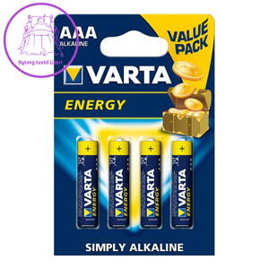 Mikrobatérie "Energy Alkaline" AAA, 4 ks