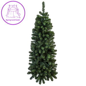 Stromek vánoční Smrk - Pencil, zelený 180 cm