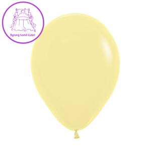 Balón Pastel 25 cm, banánový /100ks/