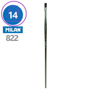 Štětec plochý MILAN č. 14 - 822 s ergonomickou rukojetí