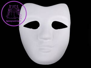Maska na obličej k domalování