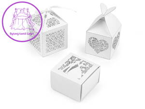 Papírová krabička svatební
