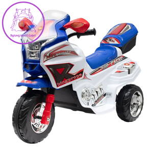 Dětská elektrická motorka Baby Mix RACER bílá, Bílá