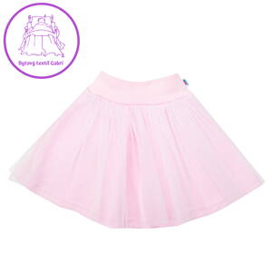 Kojenecká tylová suknička s bavlněnou spodničkou New Baby Little Princess, 56 (0-3m), Růžová