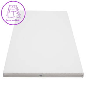 Dětská pěnová matrace New Baby ADI BASIC 140x70x5 bílá, Bílá