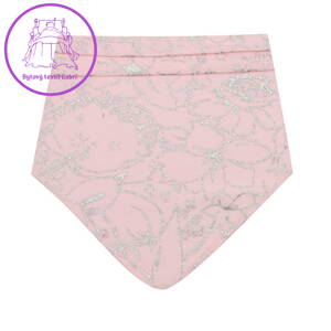 Kojenecký bavlněný šátek na krk New Baby NUNU růžový M, M, Růžová