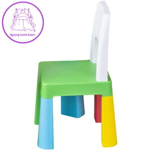 Dětská židlička k sadě Multifun multicolor, Multicolor
