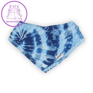 Kojenecký bavlněný šátek na krk Nicol Tomi modrá, Univerzální, Modrá