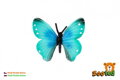 Motýl tropický Morpho Helena zooted plast 7cm v sáčku
