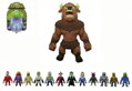 Flexi Monster strašidelné figurky série 5 natahovací silikon 14cm mix druhů na kartě 16,5x23,5cm