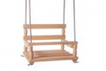 Houpačka dřevo přírodní 38x30cm nosnost 80kg v sáčku