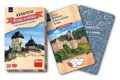 Kvarteto Hrady a zámky společenská hra karty 32ks v papírové krabičce 7x11x1cm