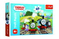 Puzzle Mašinka Tomáš/Tomáš na výletě 27x20cm 60 dílků v krabičce 21x14x4cm