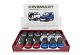 Auto Kinsmart Land Rover Defender 90 kov/plast 1:36 12,5cm na zpětné natažení 4 barvy 12ks v boxu