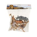 Zvířata safari plast 11-15cm 5ks v sáčku