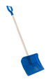Lopata Hrablo s T-ručkou 87cm plast/dřevo modré
