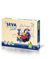 Stavebnice SEVA KLASIK Jednička plast 222ks v krabici  34,5x29x4cm