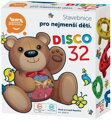 Stavebnice DISCO 32 plast 32KS v krabici 15x17cm