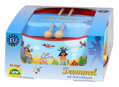Bubínek indiáni kov průměr 20cm výška 9cm