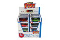 Auto Bburago Street Fire kov/plast 1:43 mix druhů v krabičce 13x6x5,5cm 24ks v boxu