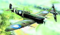 Model Supermarine Spitfire MK.VC 12,8x15,3cm v krabici 25x14,5x4,5cm