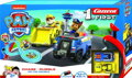 Autodráha Carrera First Paw Patrol/Tlapková Patrola 2,9m plast +2 auta na bat. v krabici 50x30x7cm