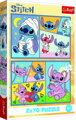 Puzzle 2x70 Lilo&Stitch - Se Stitchem není nuda 27,5x18cm v krabici 19x29x4cm