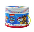 Postřeh! karetní hra Tlapková patrola/Paw patrol v papírovém tubusu 12x10cm