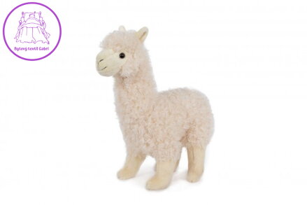 Lama Alpaka plyš 30cm bílá 0m+