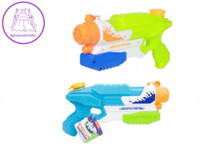 Vodní pistole stříkací plast 30cm 2 barvy