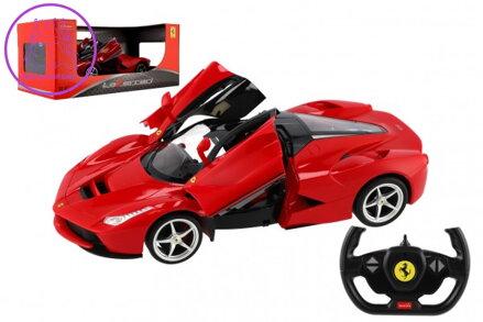 Auto RC LaFerrari RASTAR plast 32cm 2,4GHz na dálk. ovládání na baterie v krab. 43x19x23cm