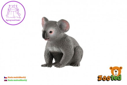 Koala medvídkovitý zooted plast 8cm v sáčku