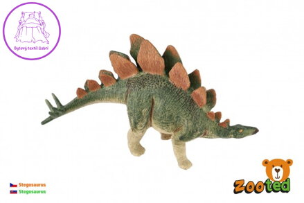 Stegosaurus zooted plast 17cm v sáčku