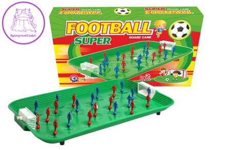 Kopaná/Fotbal společenská hra plast/kov v krabici 53x31x8cm