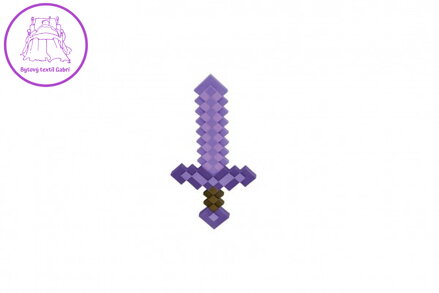 Meč Minecraft očarovaný plast 52cm na kartě