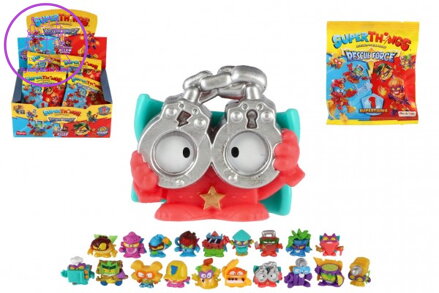 Sada figurek Superthings Rescue Force plast mix druhů v sáčku 25ks v boxu