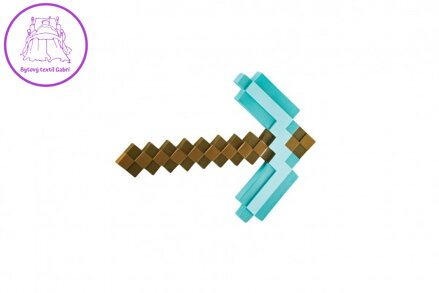 Krumpáč Minecraft plast 42cm na kartě