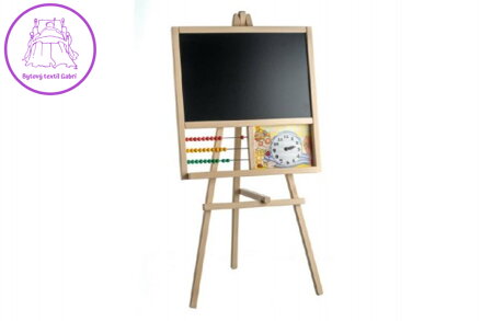 Tabule stojanová s počítadlem dřevo 45x89cm v sáčku