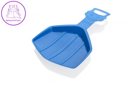 Kluzák Lopata Klaun modrá plast 57x33cm