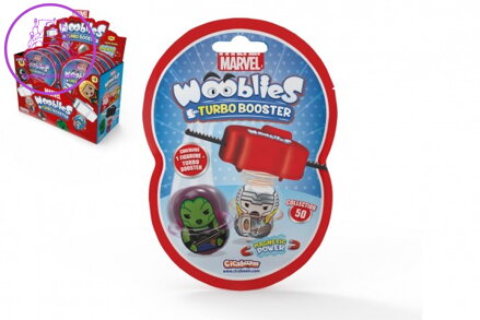 Wooblies s turbo vystřelovačem kov 4cm magnetické postavičky mix druhů v sáčku 12ks v boxu