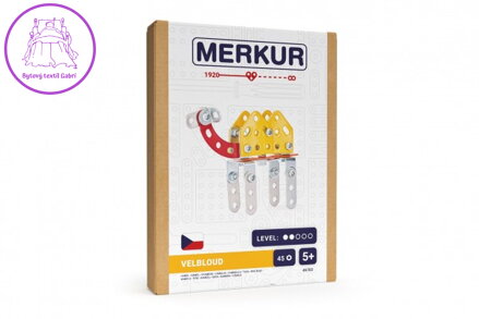 Stavebnice MERKUR Velbloud mini 45ks v krabici 13x18,5x3cm
