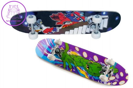 Skateboard dřevo 61x8x15cm
