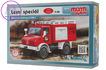 Stavebnice Monti System MS 16 Lesní speciál 1:48 v krabici 22x15x6cm