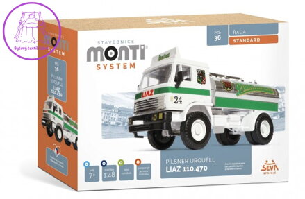 Stavebnice Monti System MS 36 Pilsner Urquell Liaz 1:48 v krabici 22x15x6cm