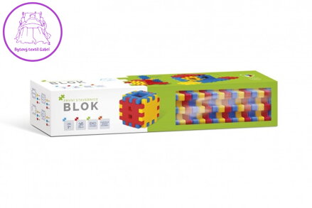 První stavebnice Blok 36ks v krabici 34x7x7cm 12m+