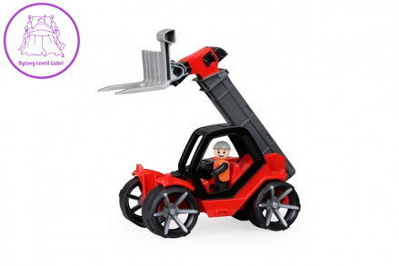 Auto Truxx 2 teleskopický nakladač plast 33cm s figurkou 24m+