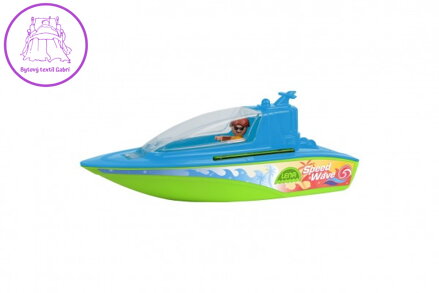 Boazz loď/člun s figurkou plast 38cm 24m+